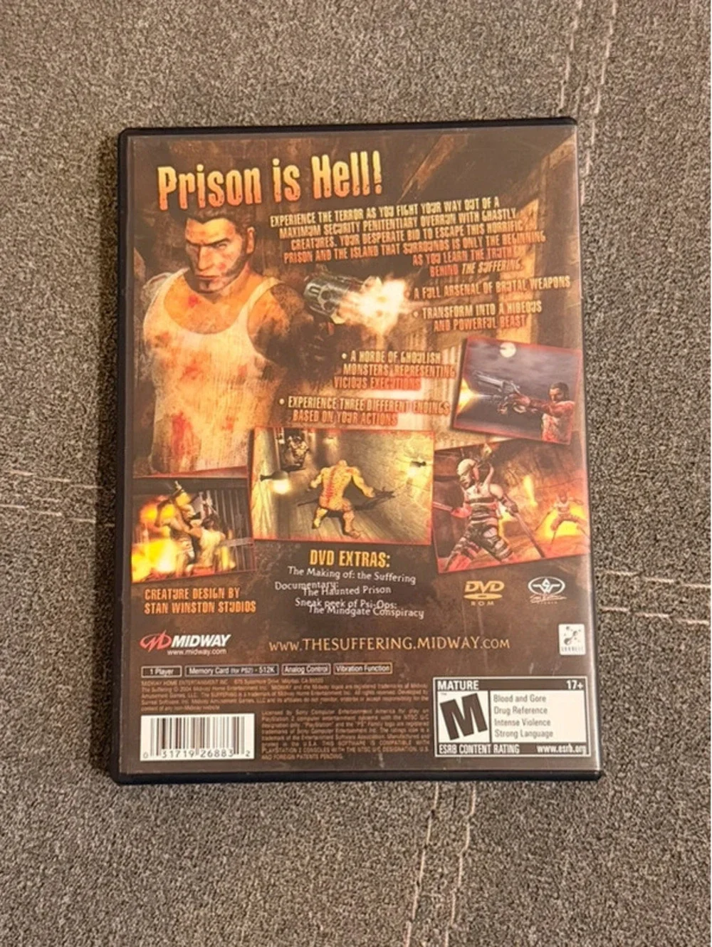 The Suffering for PlayStation 2